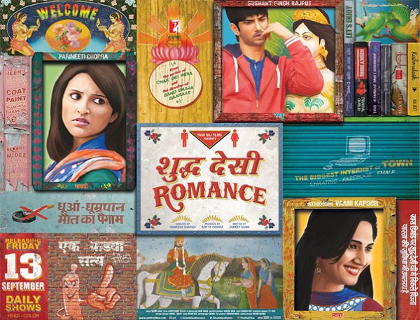 Shuddh Desi Romance First Look Poster