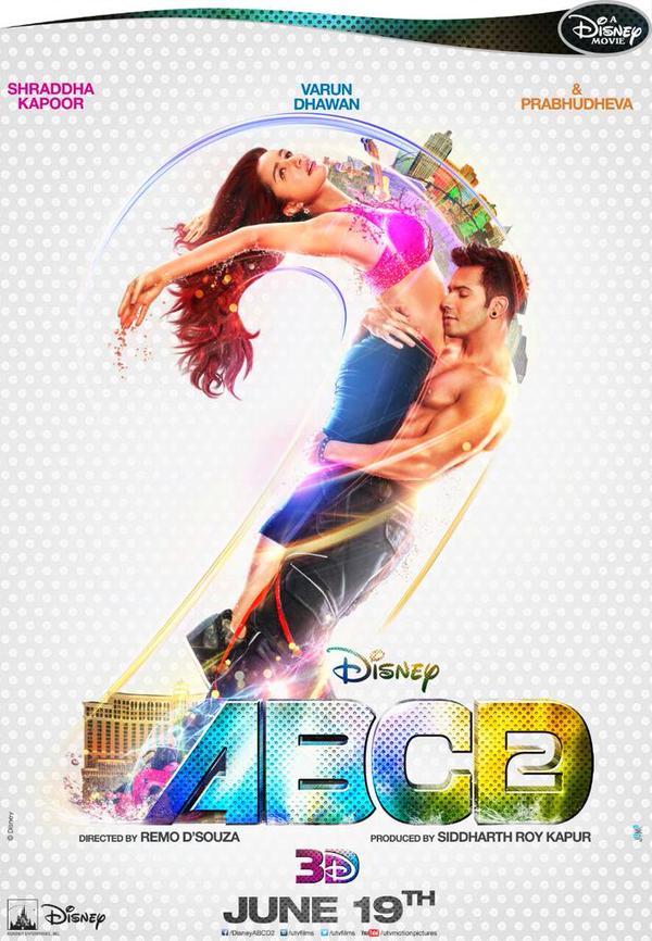 ABCD2 First Look Poster starring Varun Dhawan, Shraddha Kapoor