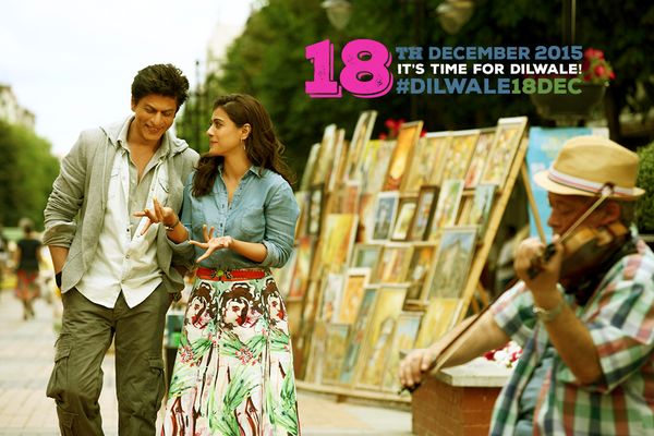 First Look of Shah Rukh Khan and Kajol from Dilwale