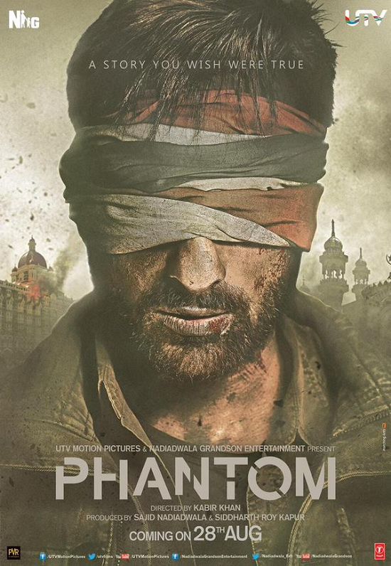 Phantom First Look Posters starring Saif Ali Khan, Katrina Kaif