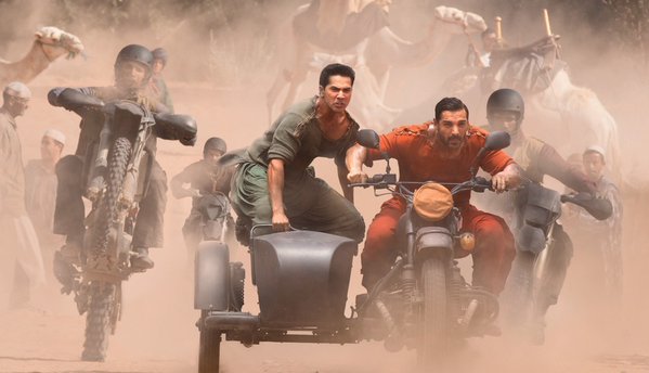First Look of John Abraham and Varun Dhawan from Dishoom