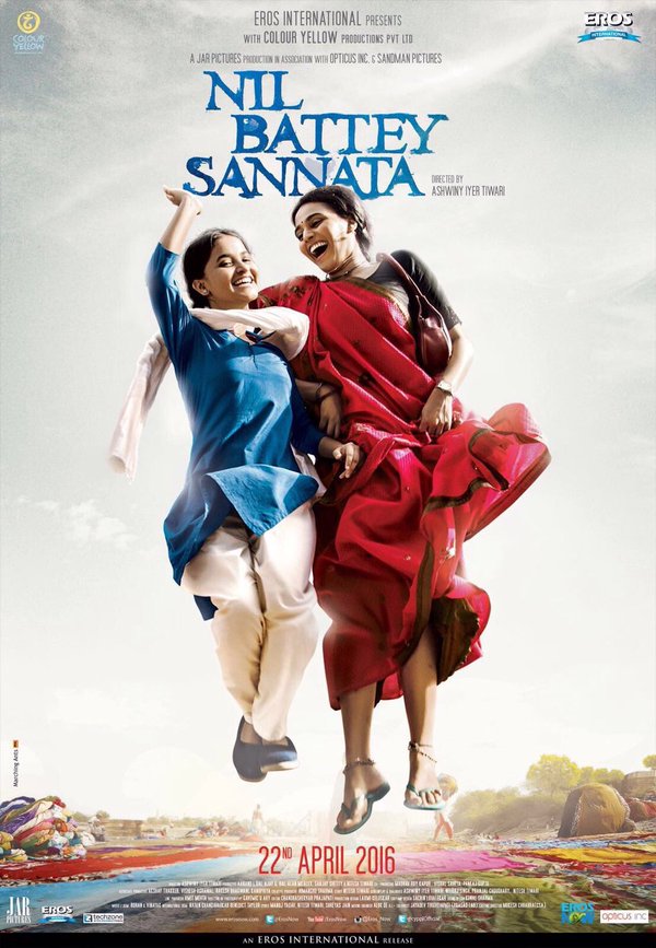 Nil Battey Sannata Poster starring Swara Bhaskar