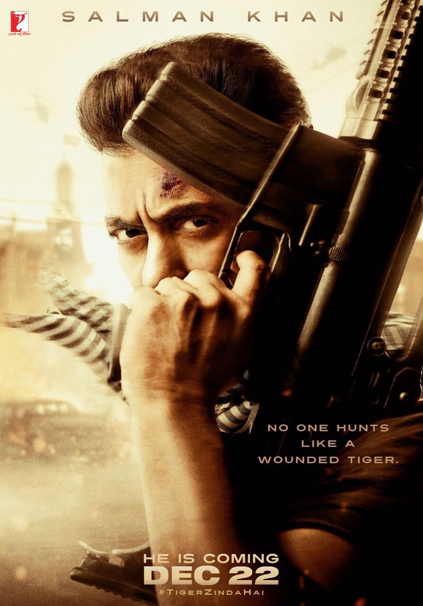 Tiger Zinda Hai First Look Poster starring Salman Khan