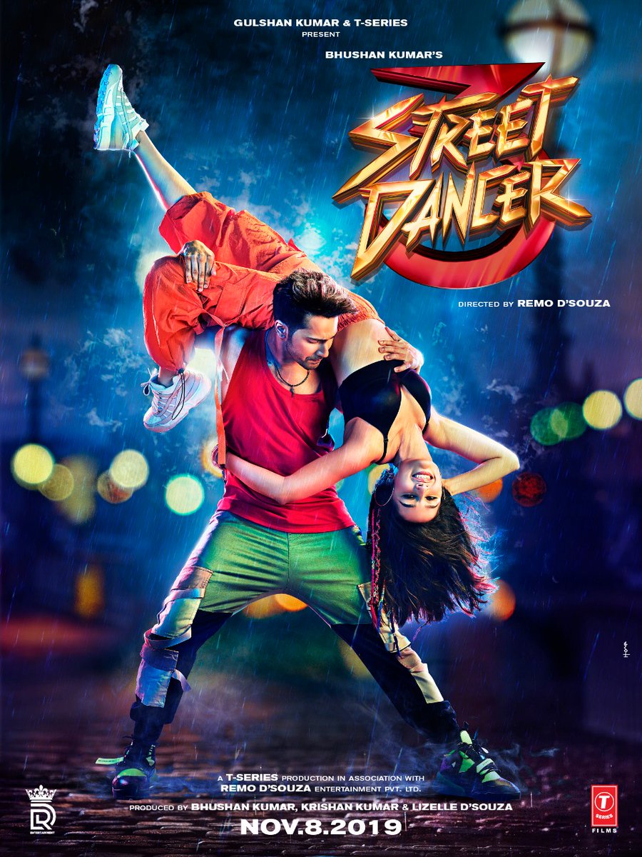Street Dancer Posters starring Varun Dhawan, Shraddha Kapoor | Tanqeed